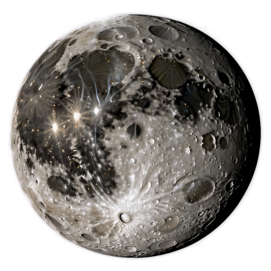 Moon Craters Transparent Png Ebu49 PNG