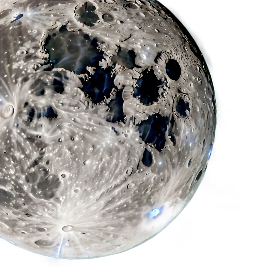 Moon Craters Transparent Png Ymu37 PNG