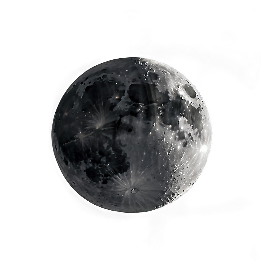 Moon In Dark Sky Transparent Png 89 PNG