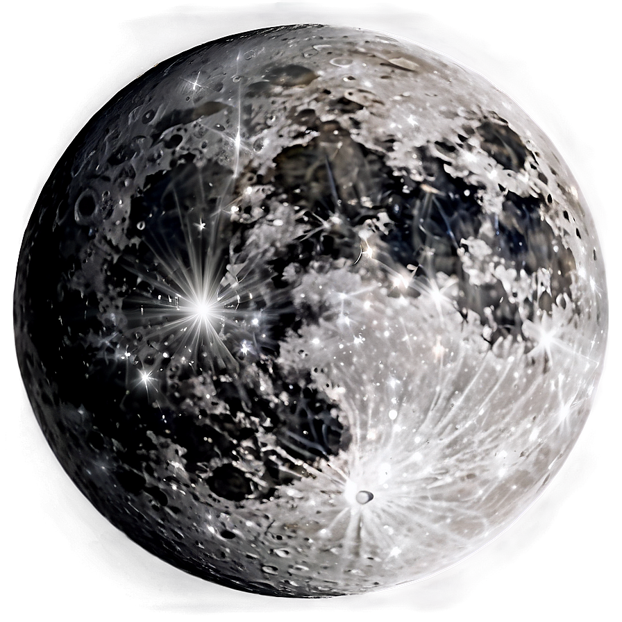 Moon In Night Sky Transparent Png 51 PNG