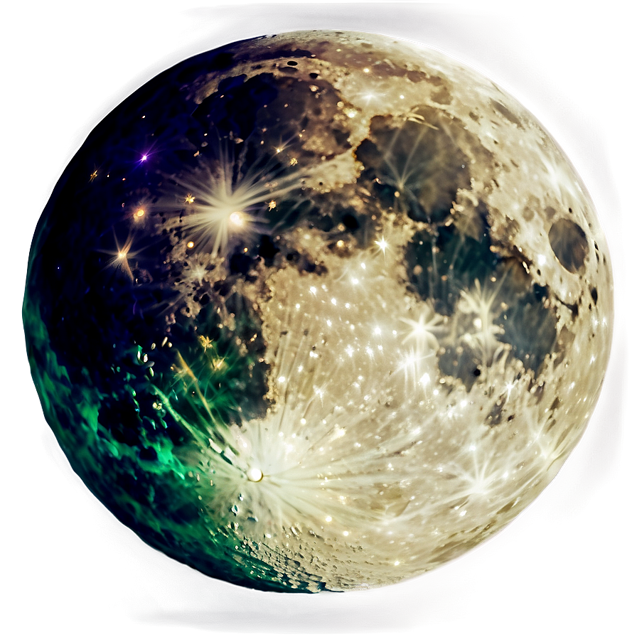 Moon In Night Sky Transparent Png 81 PNG