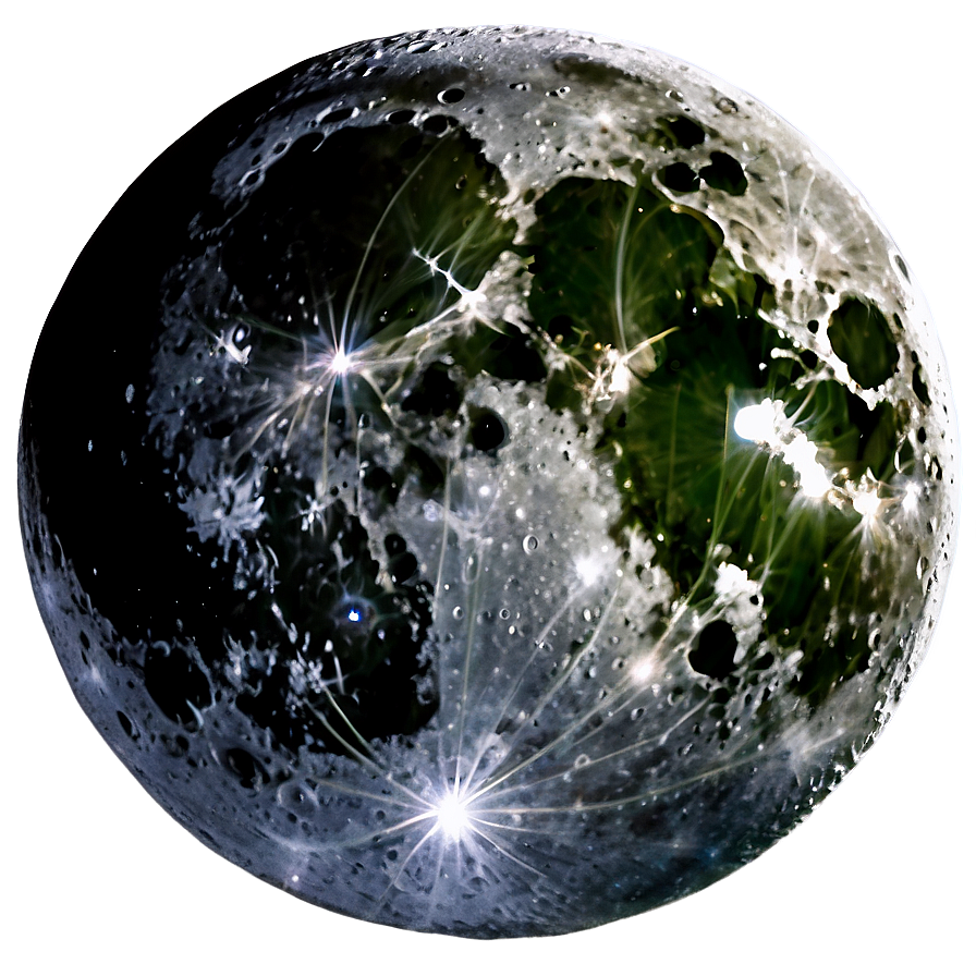 Moon In Space Transparent Png 05252024 PNG