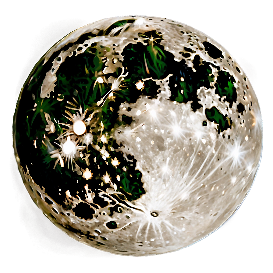 Moon In Space Transparent Png 05252024 PNG