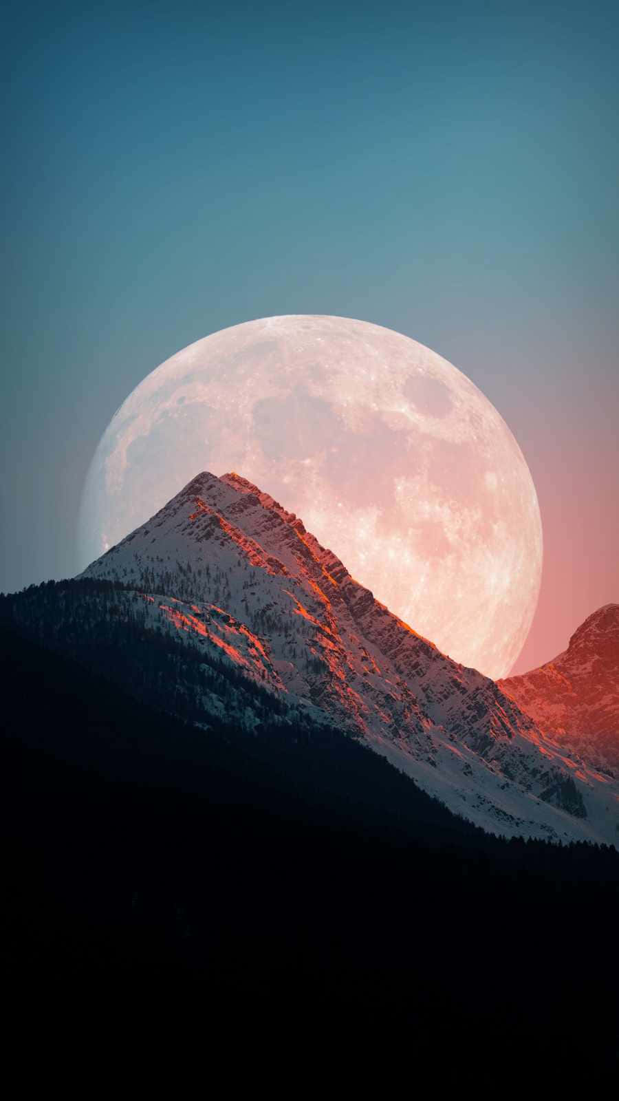 Iluminatu Mundo Con La Luna En Tu Iphone Fondo de pantalla