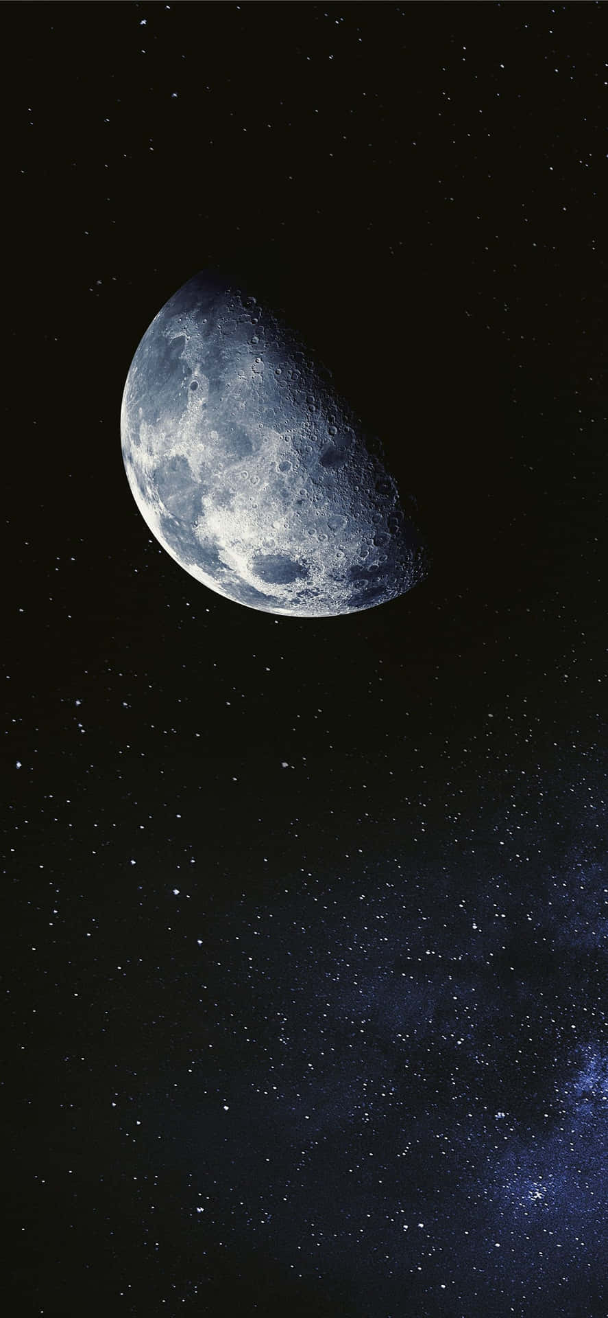 Time for a lunar selfie! Wallpaper