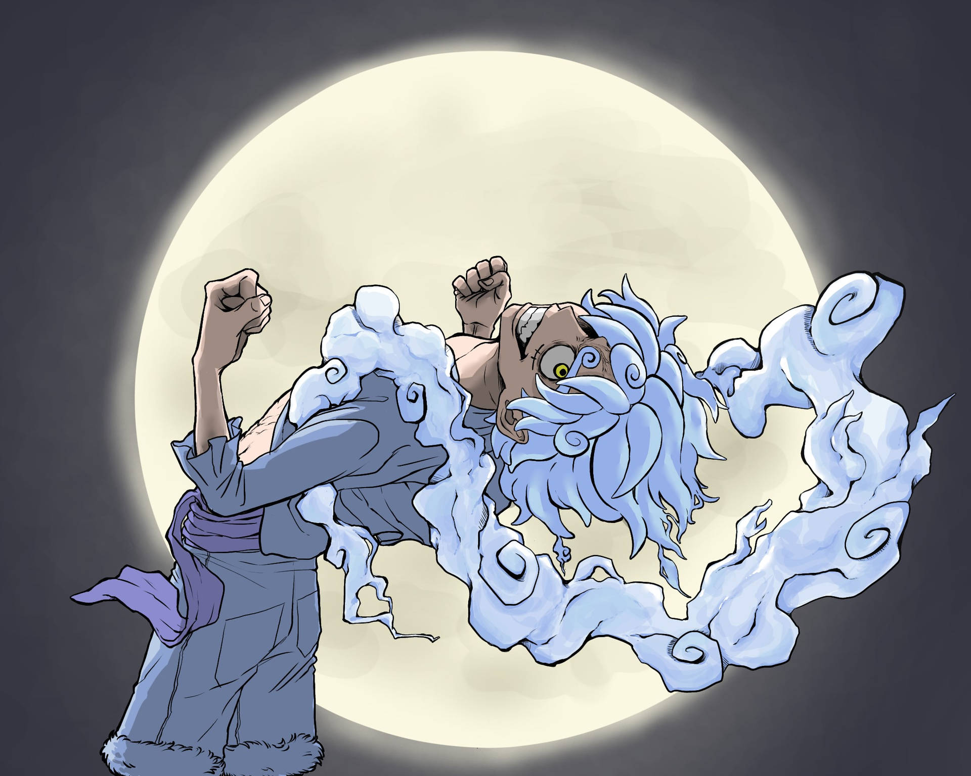 Moon Joy Boy Luffy Wallpaper