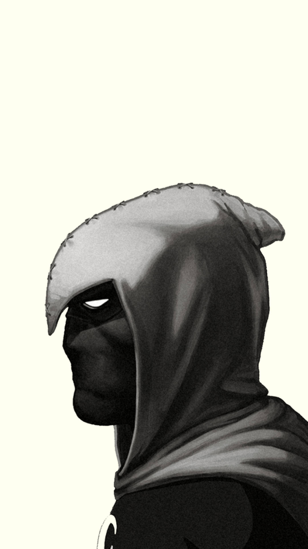 Moon Knight Side View Phone Wallpaper