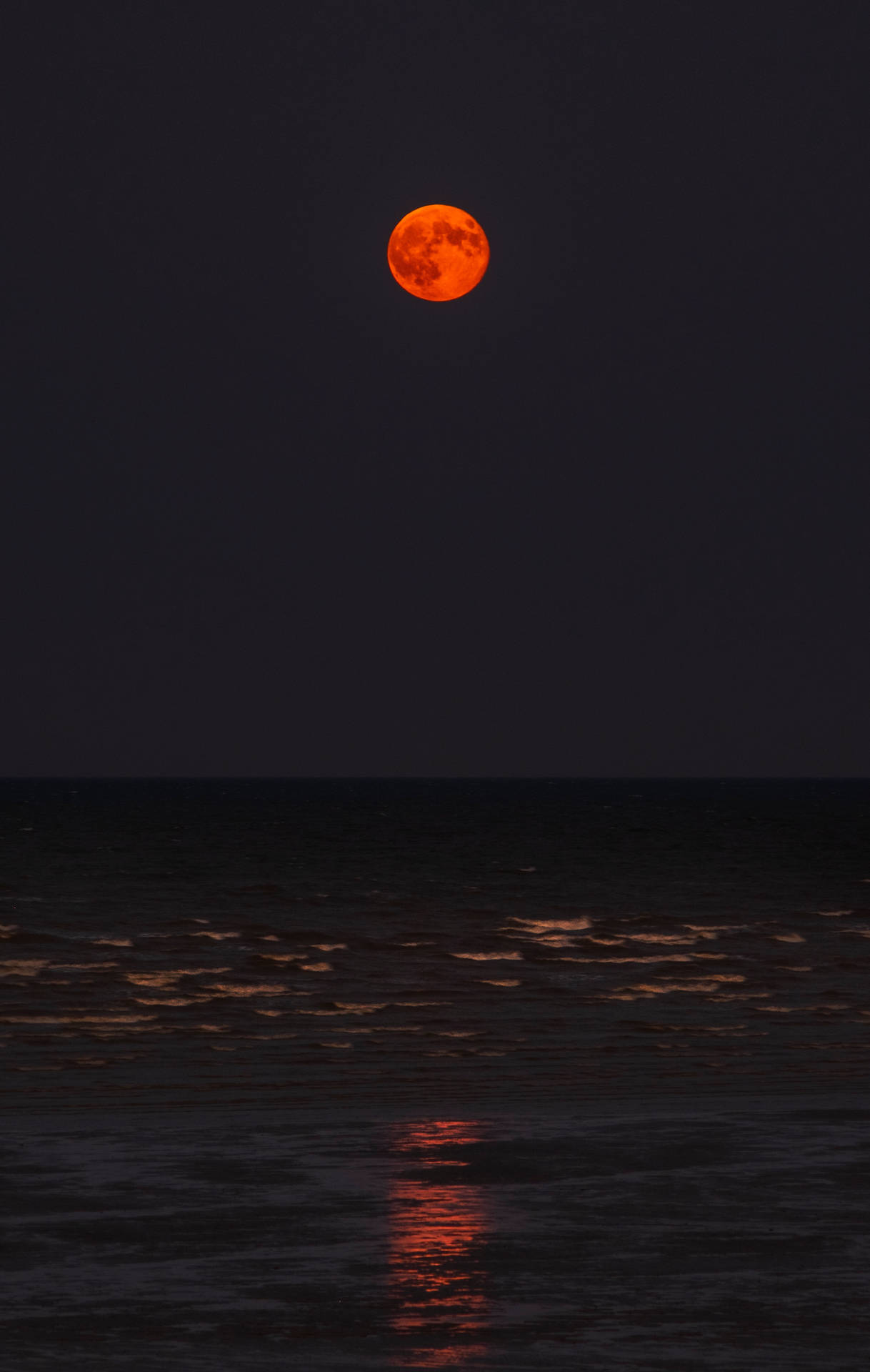 Moon Lunar Eclipse View