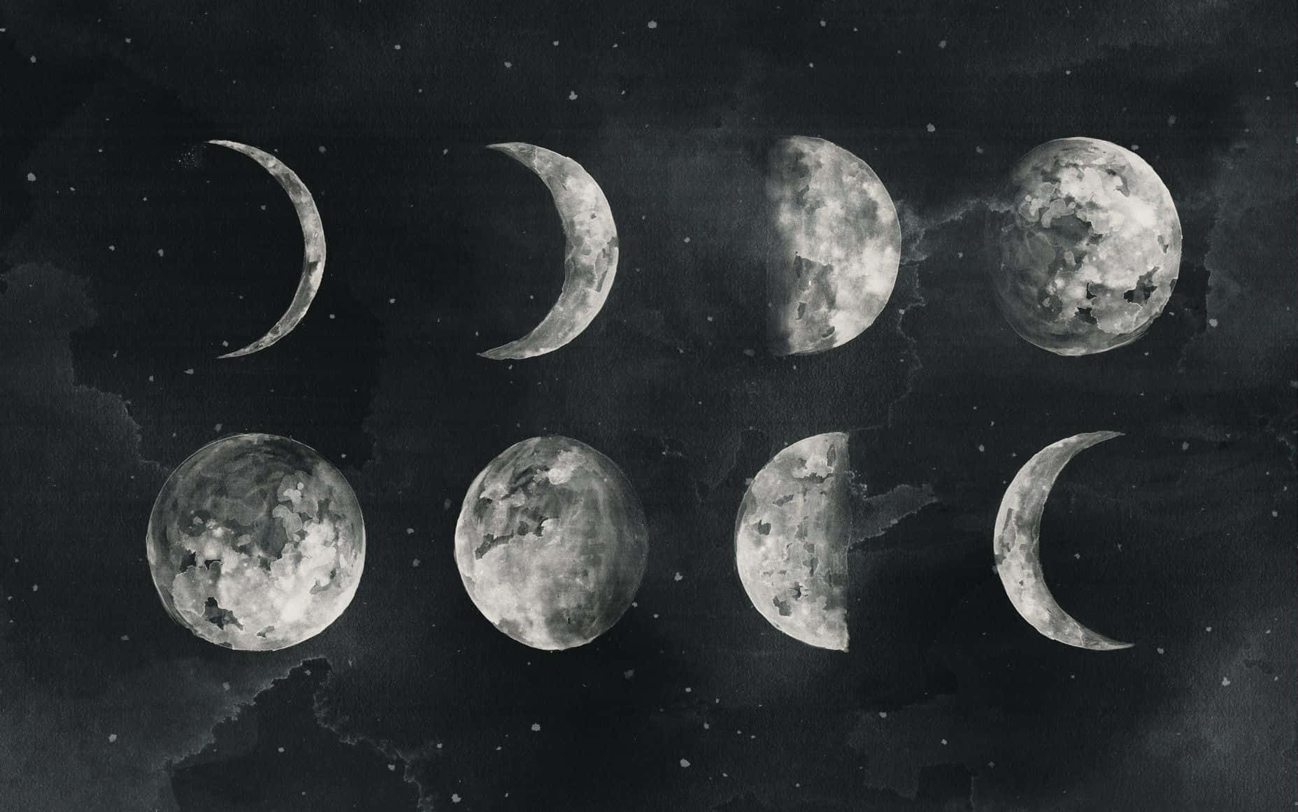 Vedereper Credere: Una Guida Visuale Alle Fasi In Cambiamento Della Luna Sulla Terra