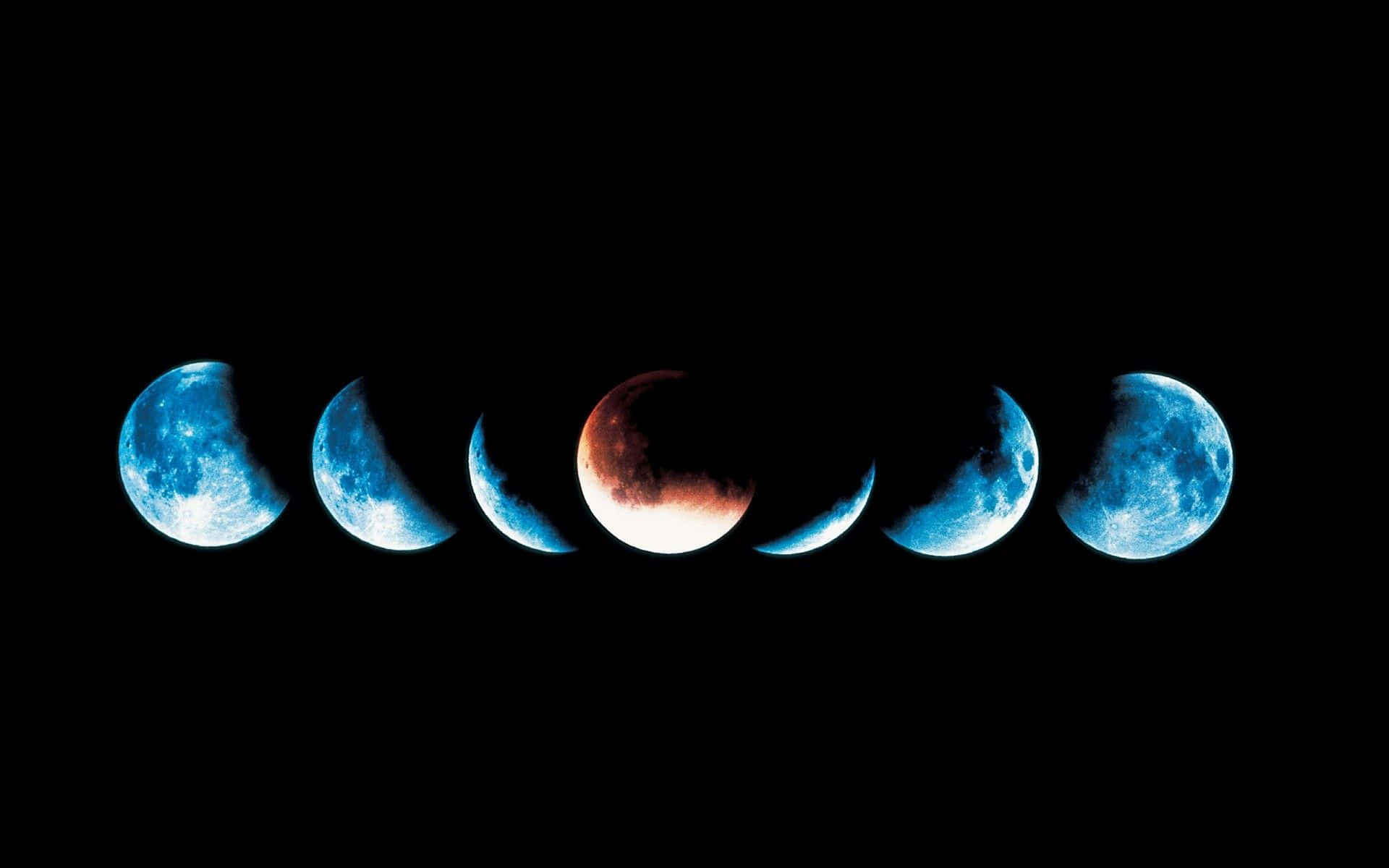 Fasiaffascinanti Della Luna: Un Viaggio Visuale Attraverso I Cicli Lunari