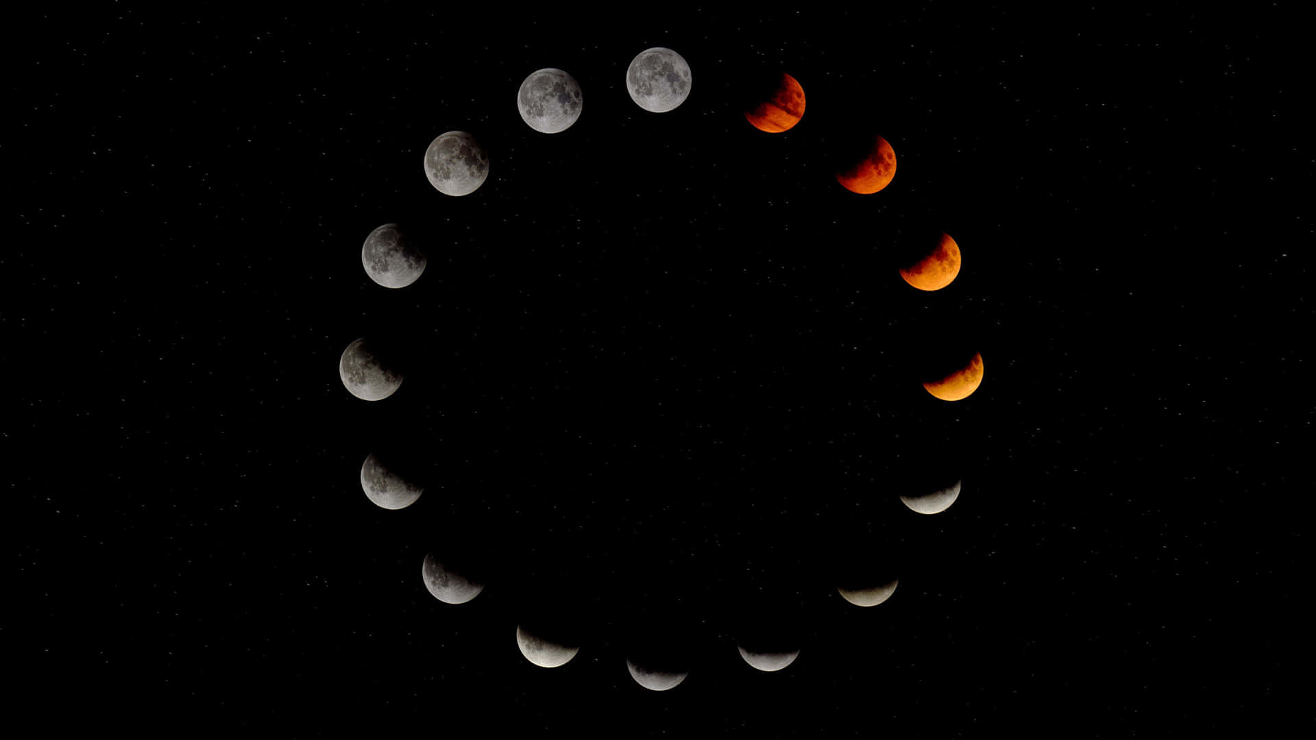 Stunning Moon Phases Image