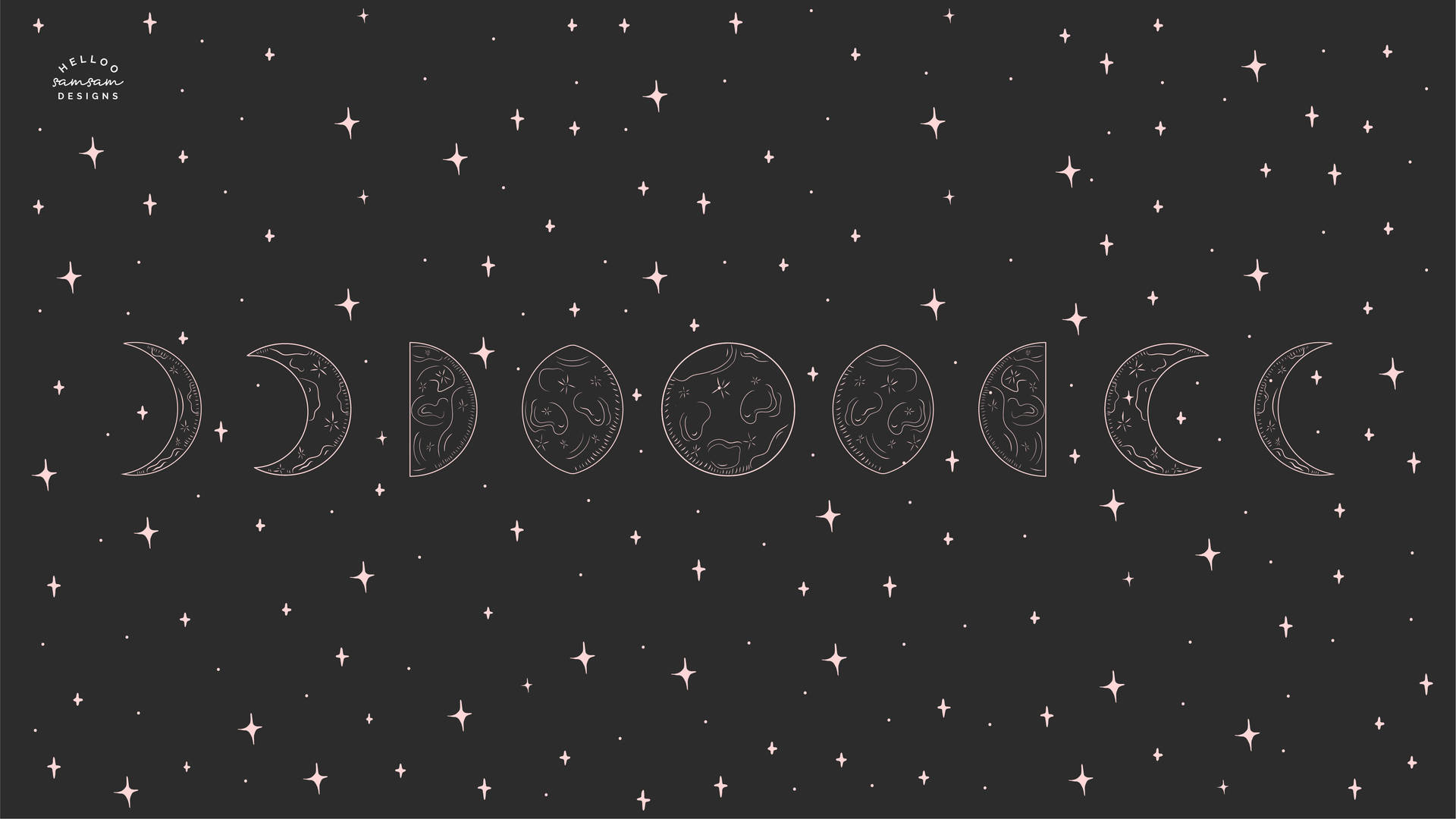 Månens Faser 4268 X 2401 Wallpaper