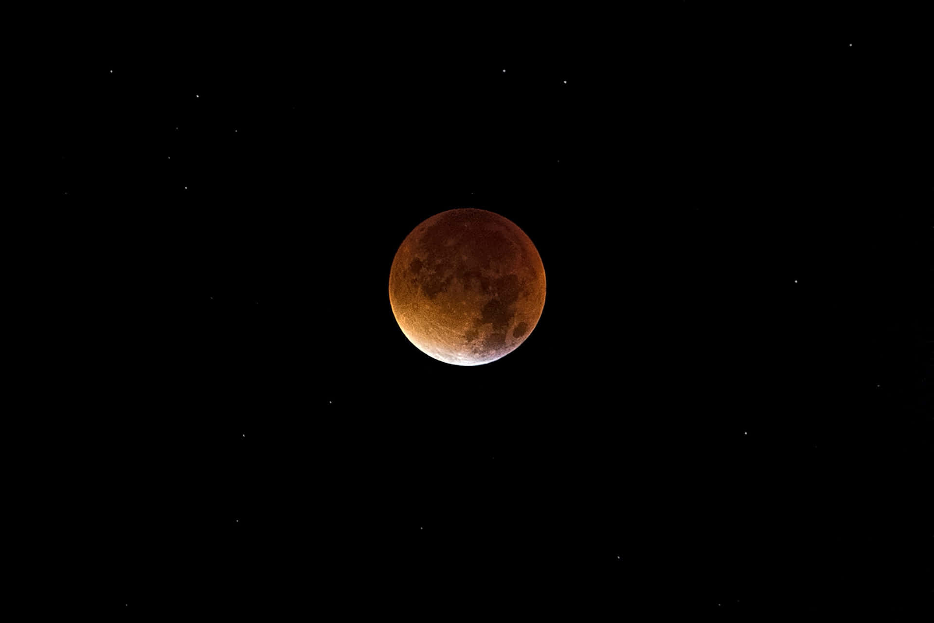 Imagemcompleta Da Lua De Sangue.