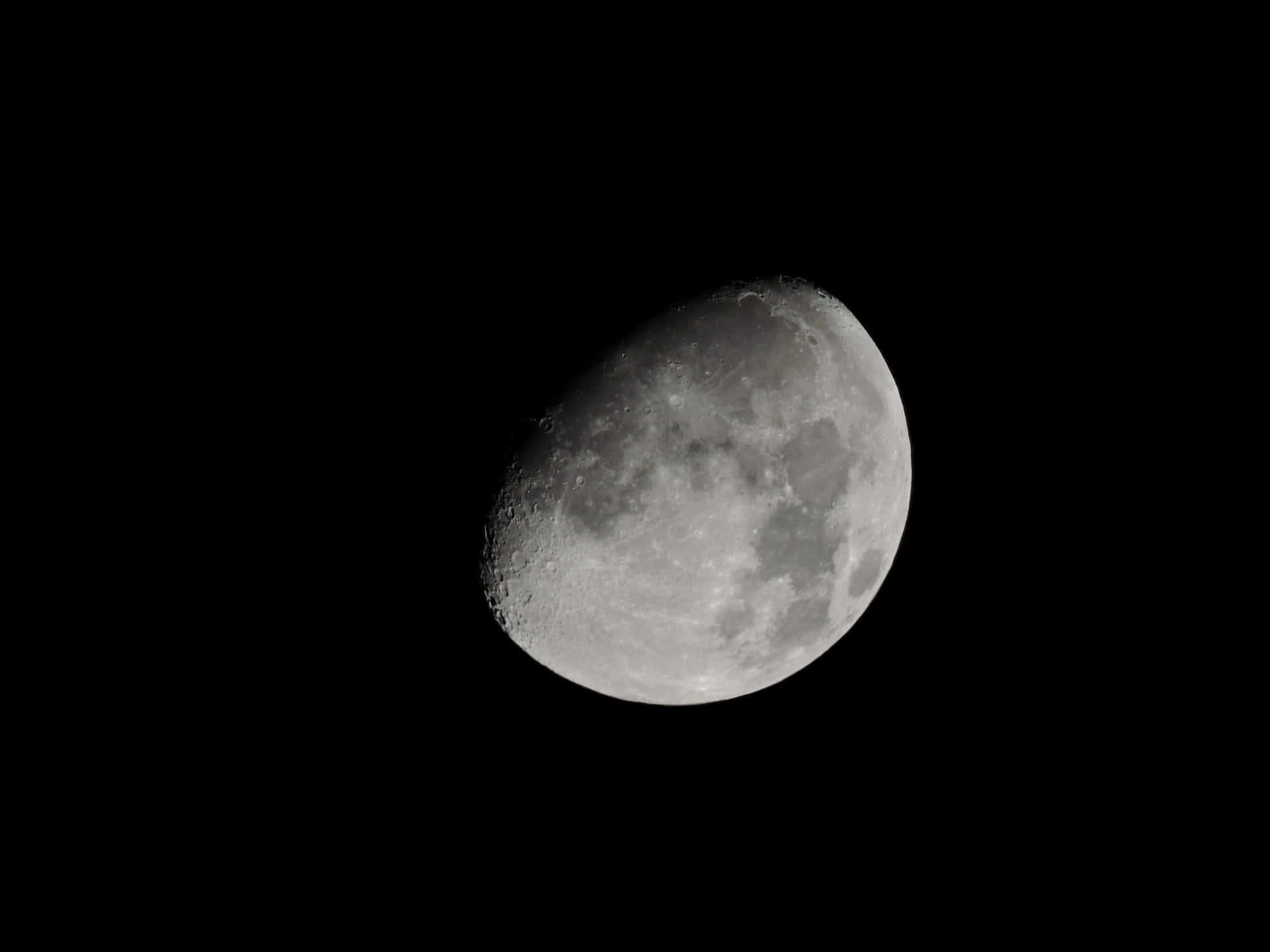 Waxing Gibbous Moon Phase Picture