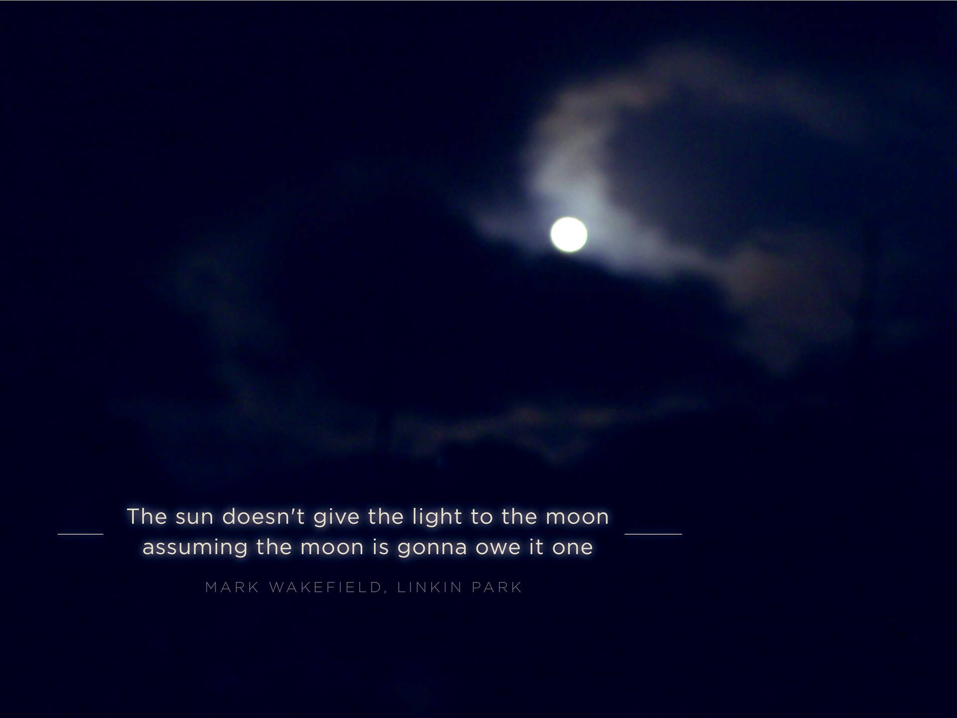Moon Quotes Linkin Park