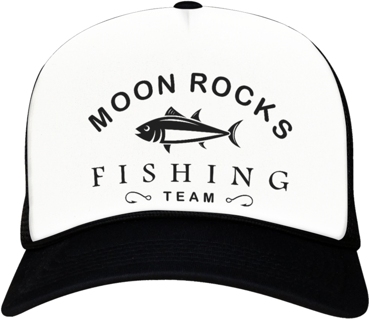 Moon Rocks Fishing Team Cap PNG