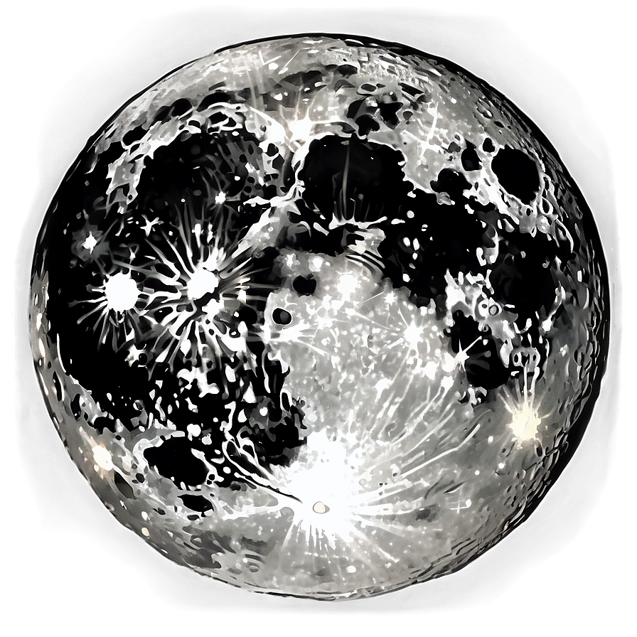 Moon Set Against Twilight Png Dwu PNG