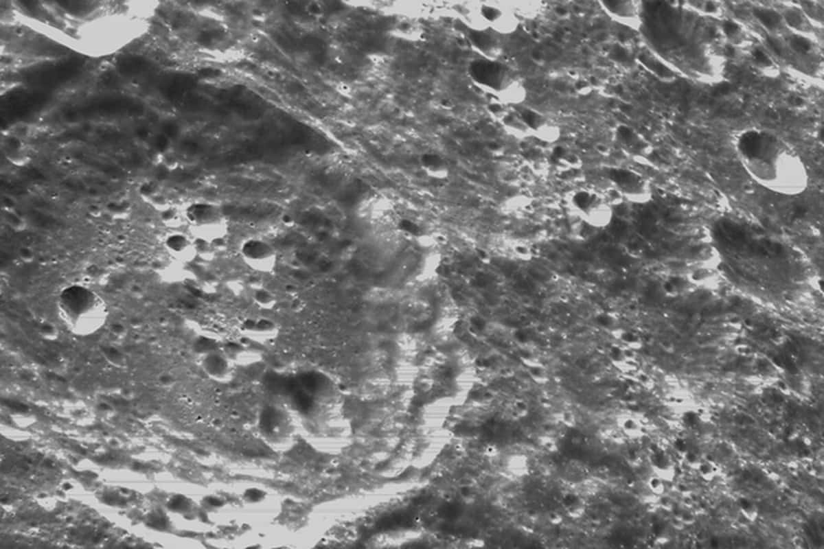 Lifeless Moon Barren Surface Picture