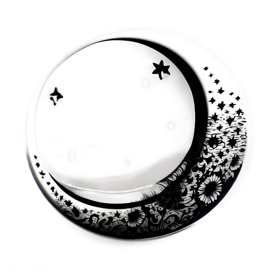 Download Moon Tattoo Png Qdi | Wallpapers.com