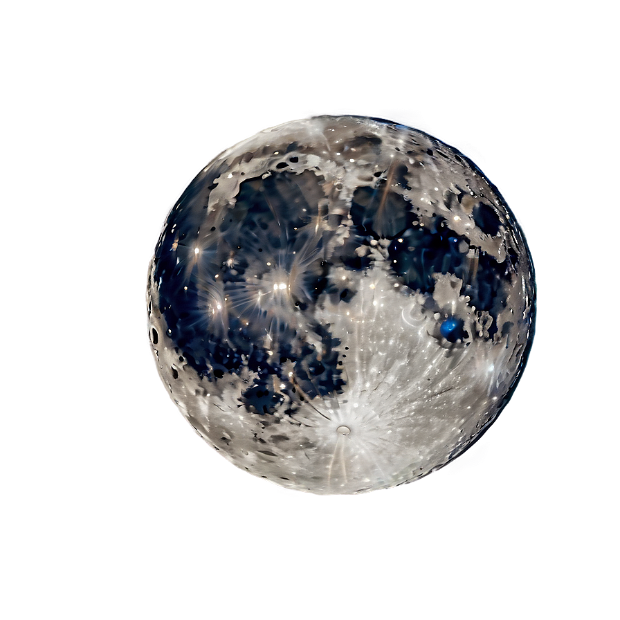 Moon With Craters Transparent Png Web PNG