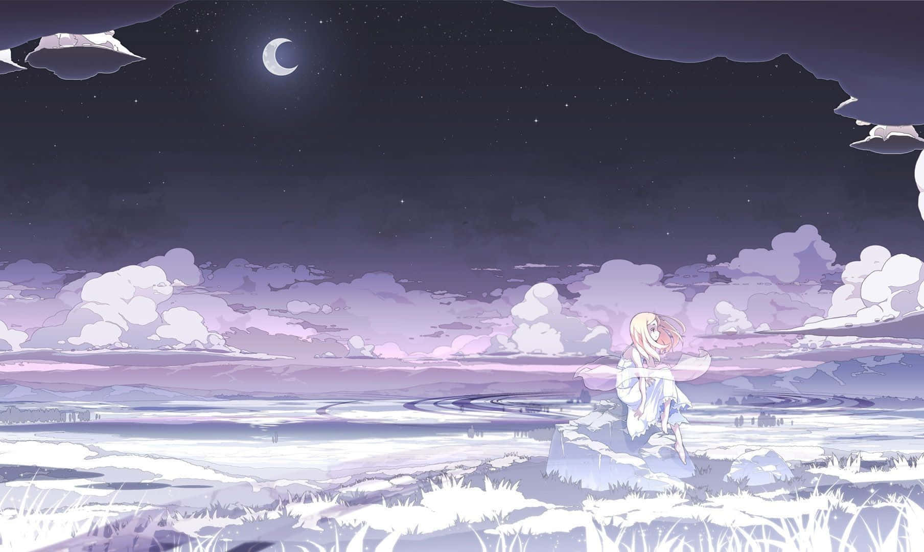 Enchanting Moonlight Over the Sea