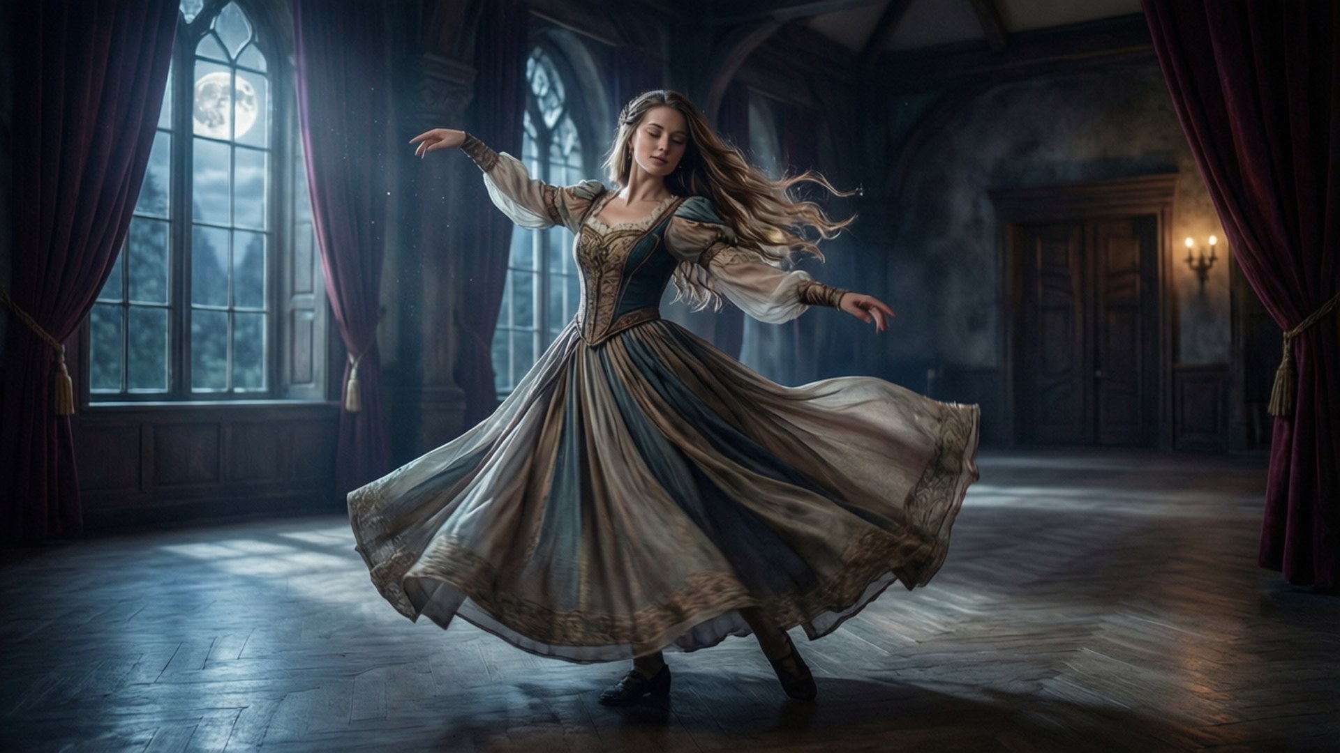Moonlight Dance Bakgrundsbilder