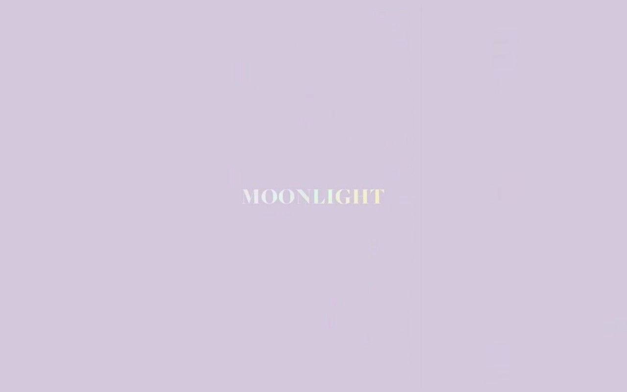 Moonlight Purple Plain Aesthetic Picture