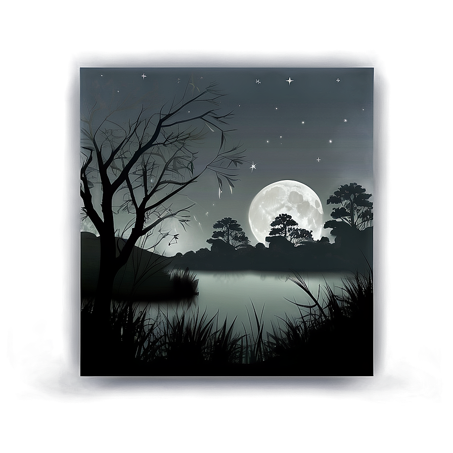 Moonlight Scene Transparent Png 86 PNG