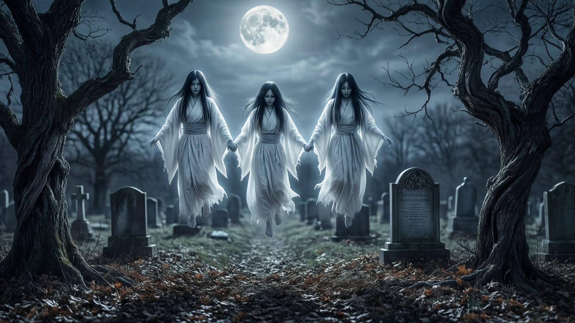 Månebelyst procession Wallpapers