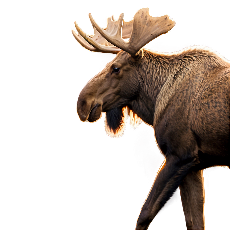 Download Moose At Dawn Png 65 | Wallpapers.com