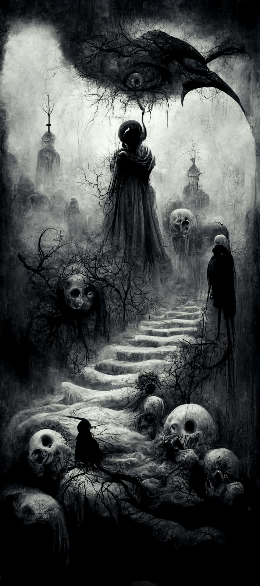 Morbid Stairs Wallpaper