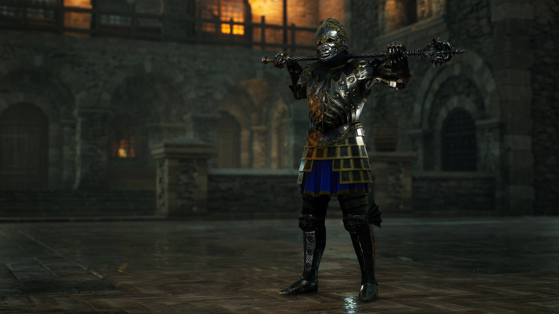 Mordhau Knight Custom Armor And Weapon Wallpaper