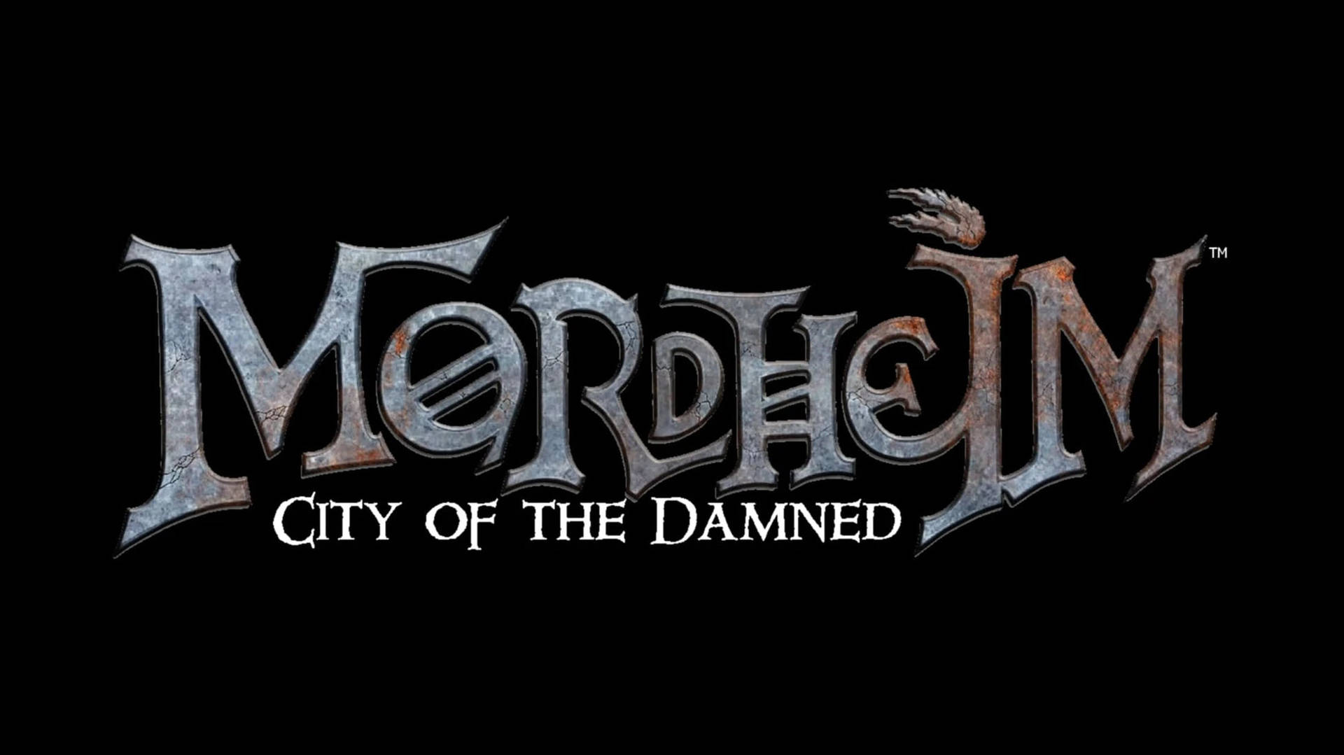 Mordheim City Of The Damned Logo Wallpaper