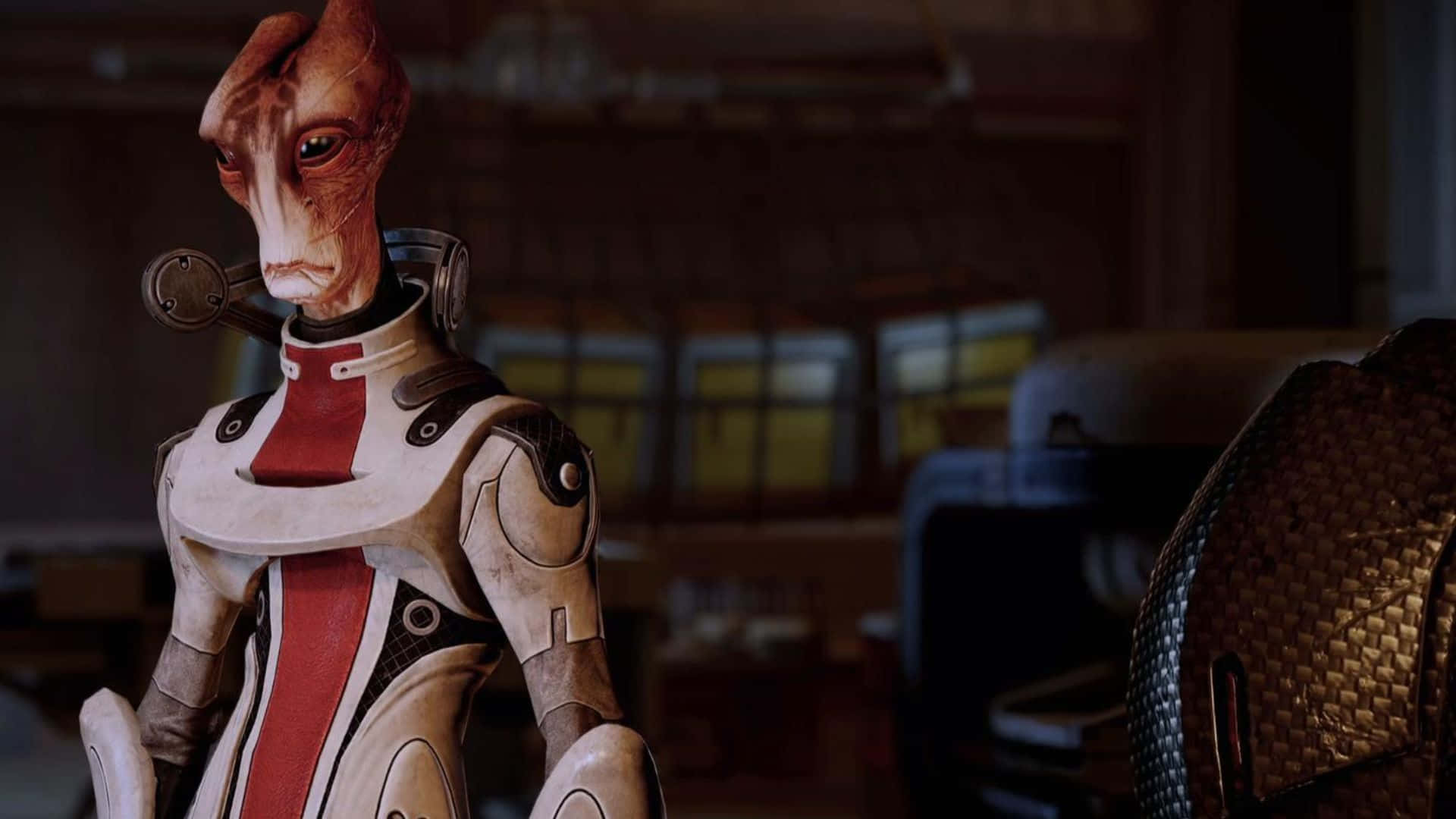 Mordinsolus: El Científico Salariano De Mass Effect. Fondo de pantalla
