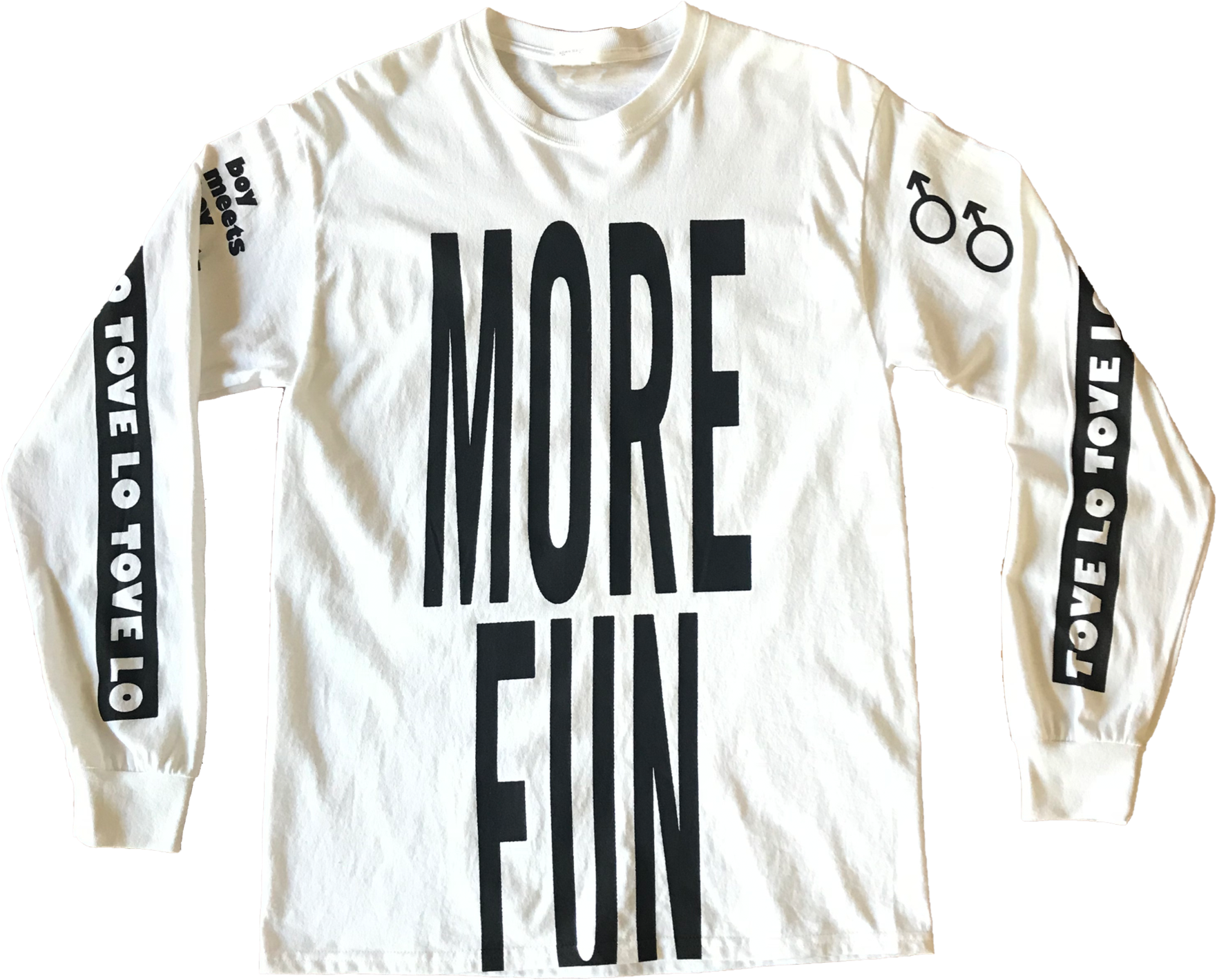 More Fun Long Sleeve Shirt PNG