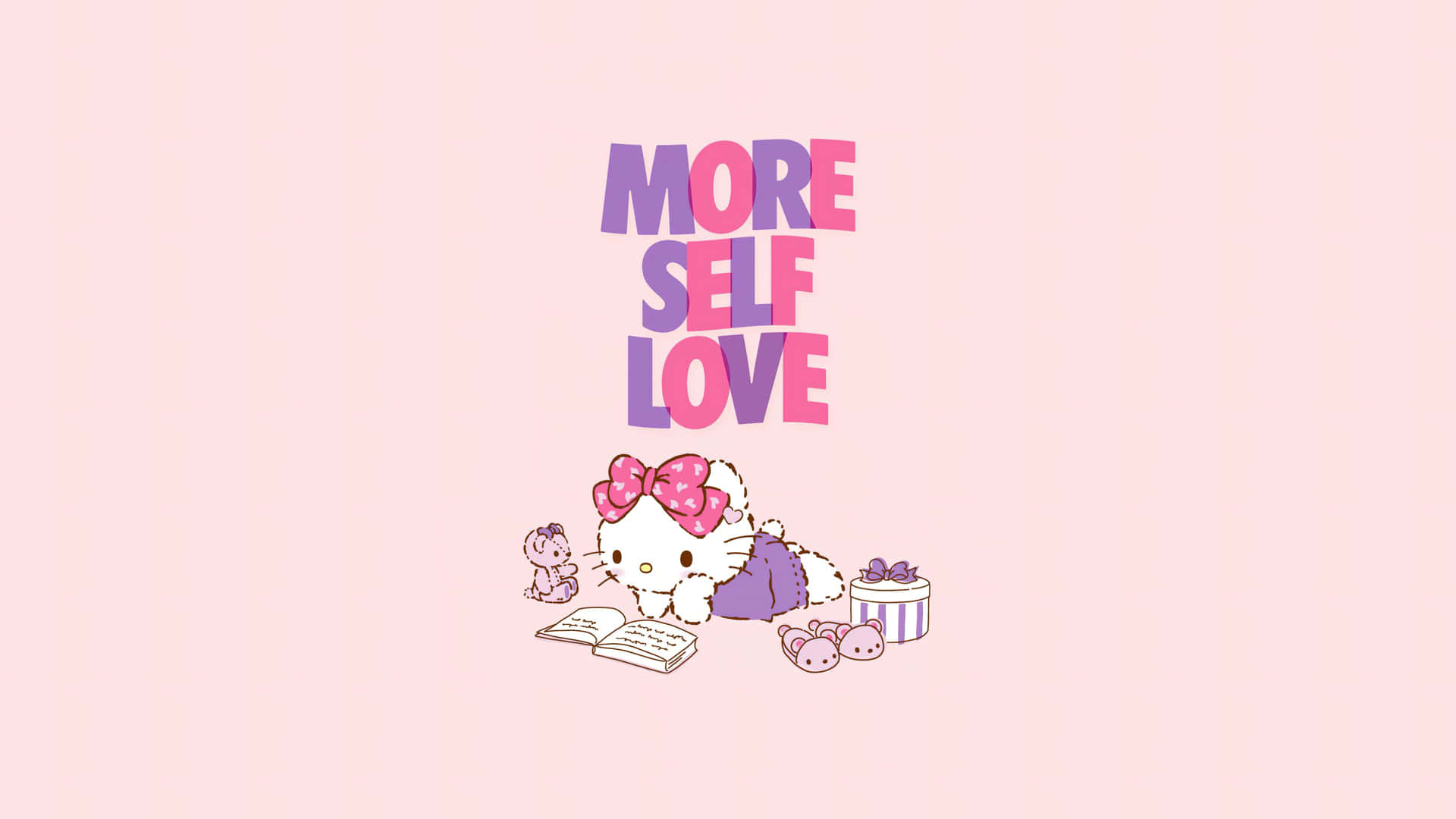 More Self Love Hello Kitty Aesthetic Wallpaper
