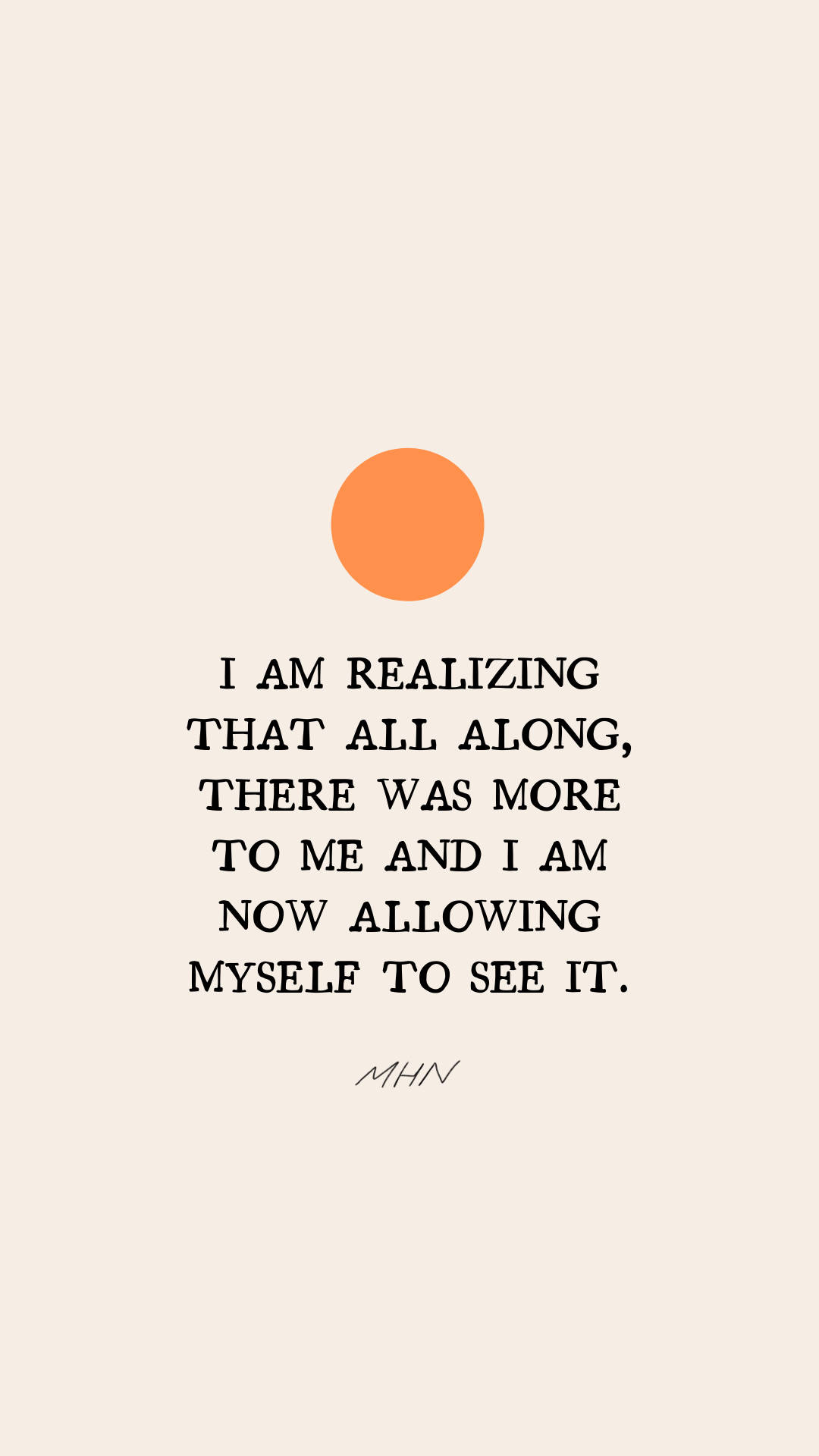 More To Me Affirmation Picture