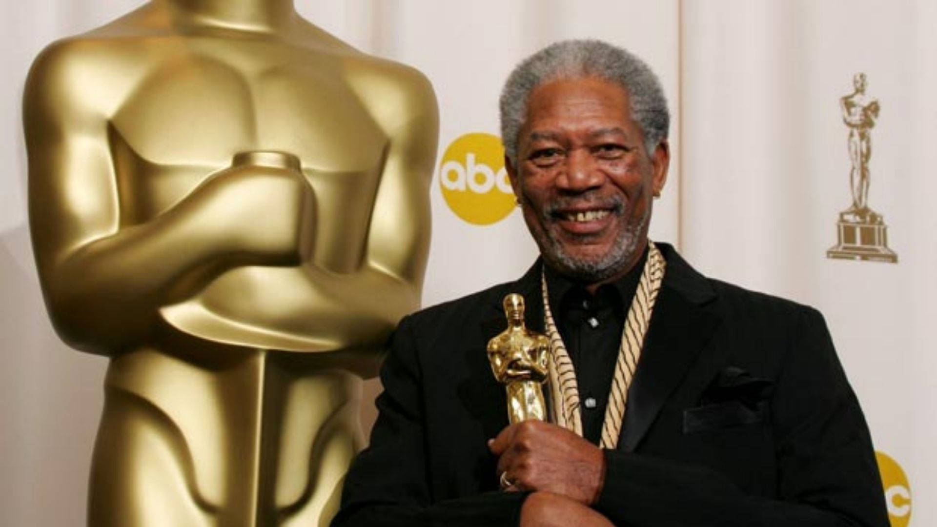 Morgan Freeman At Oscars Wallpaper