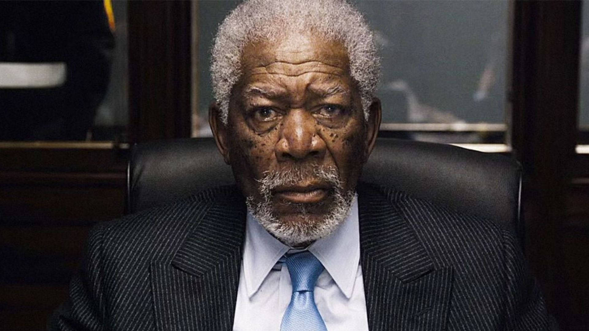 Morgan Freeman In Una Brava Persona Sfondo