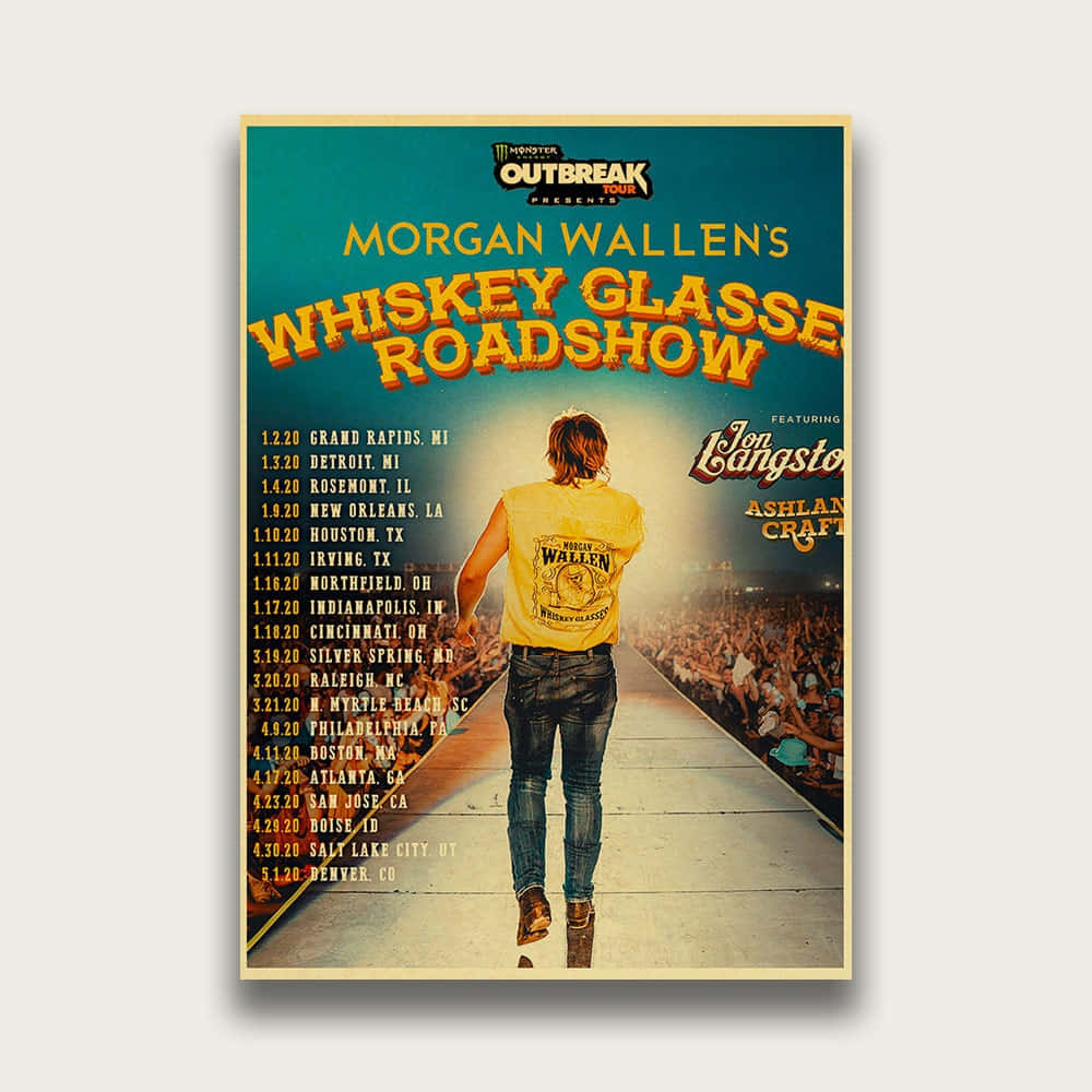 Morganwallens Whiskey Class Roadshow Plakat.
