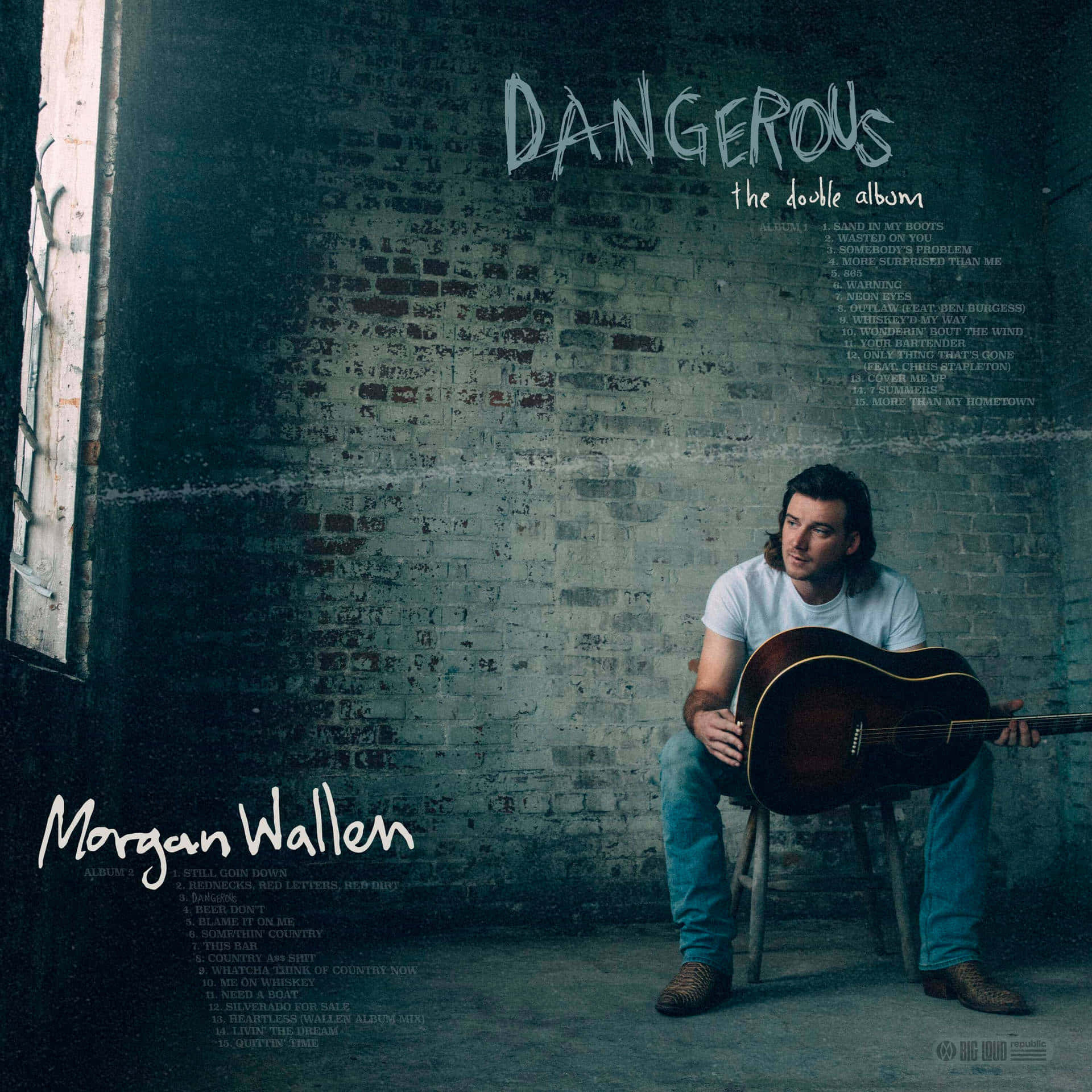 Morgan Wallen Dangerous Album Cover Wallpaper