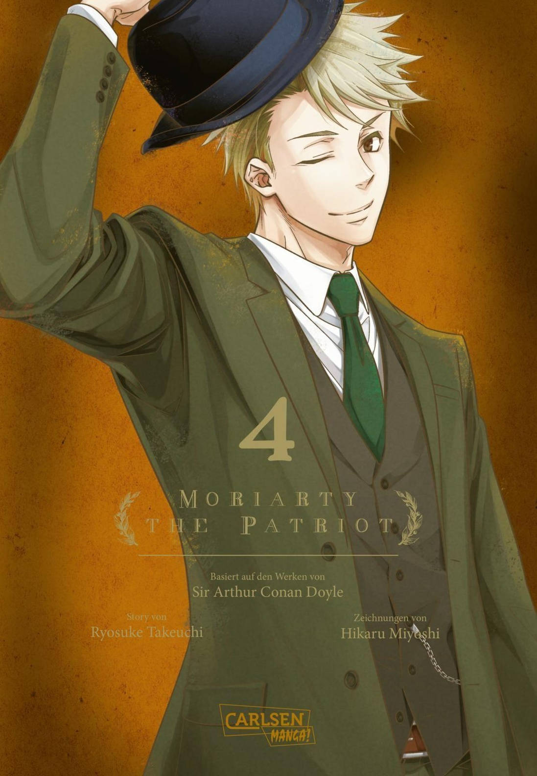John Watson Character Poster - Moriarty The Patriot Wallpaper