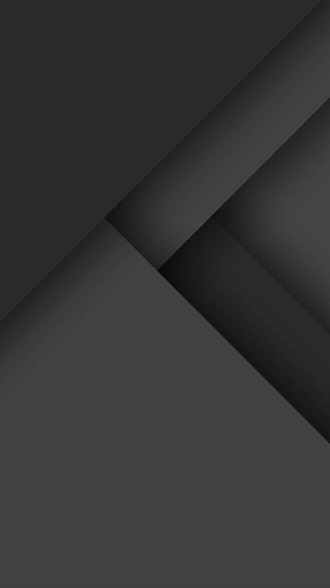 Mørk Android Chevron Materiale Design Wallpaper