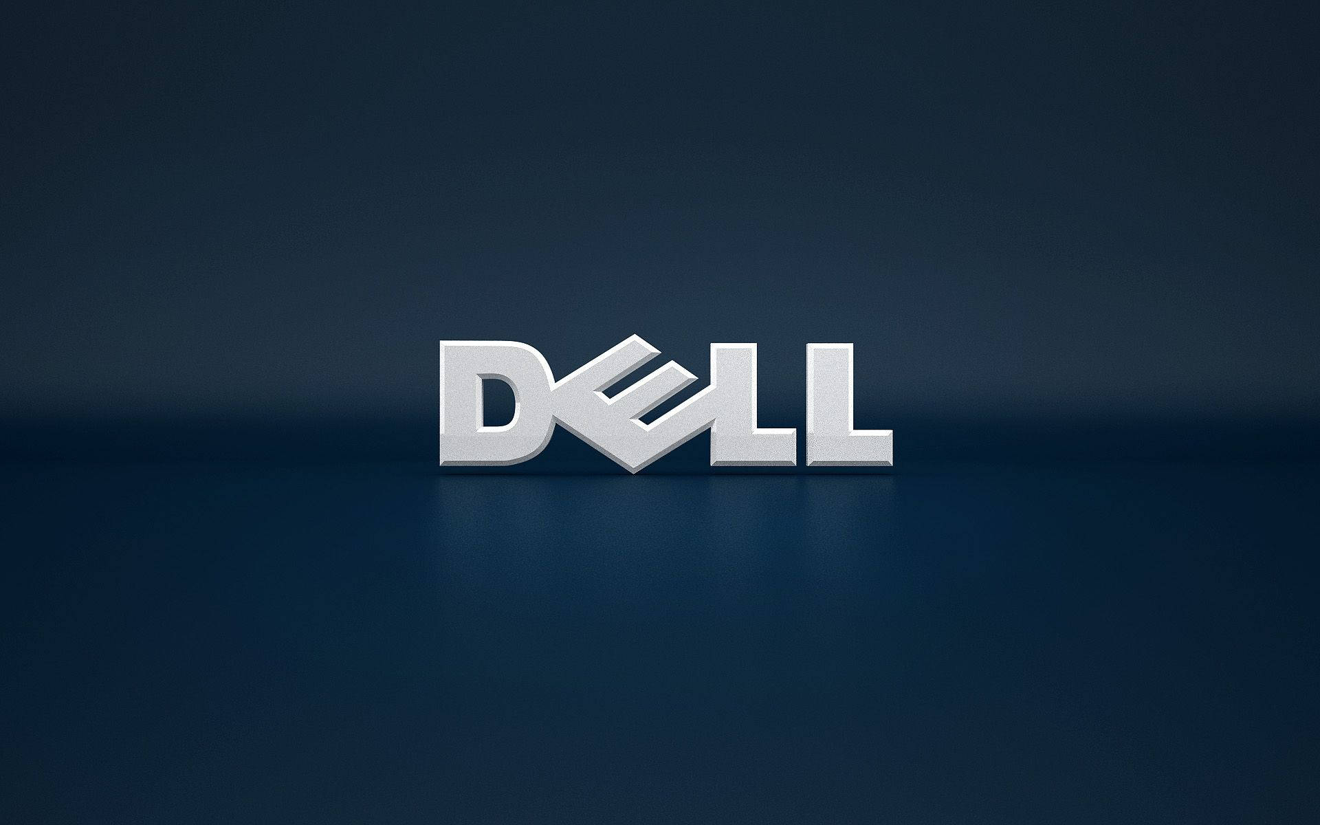 Mørkeblåt Dell Hd-logo Wallpaper