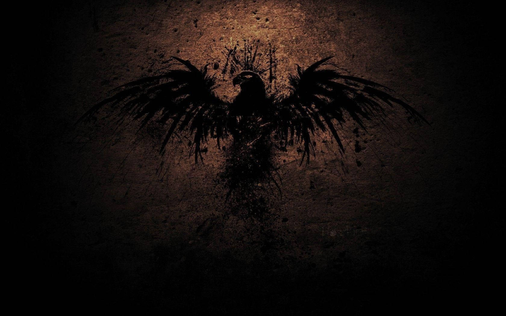 Mørkmalet Eagle Pc Wallpaper