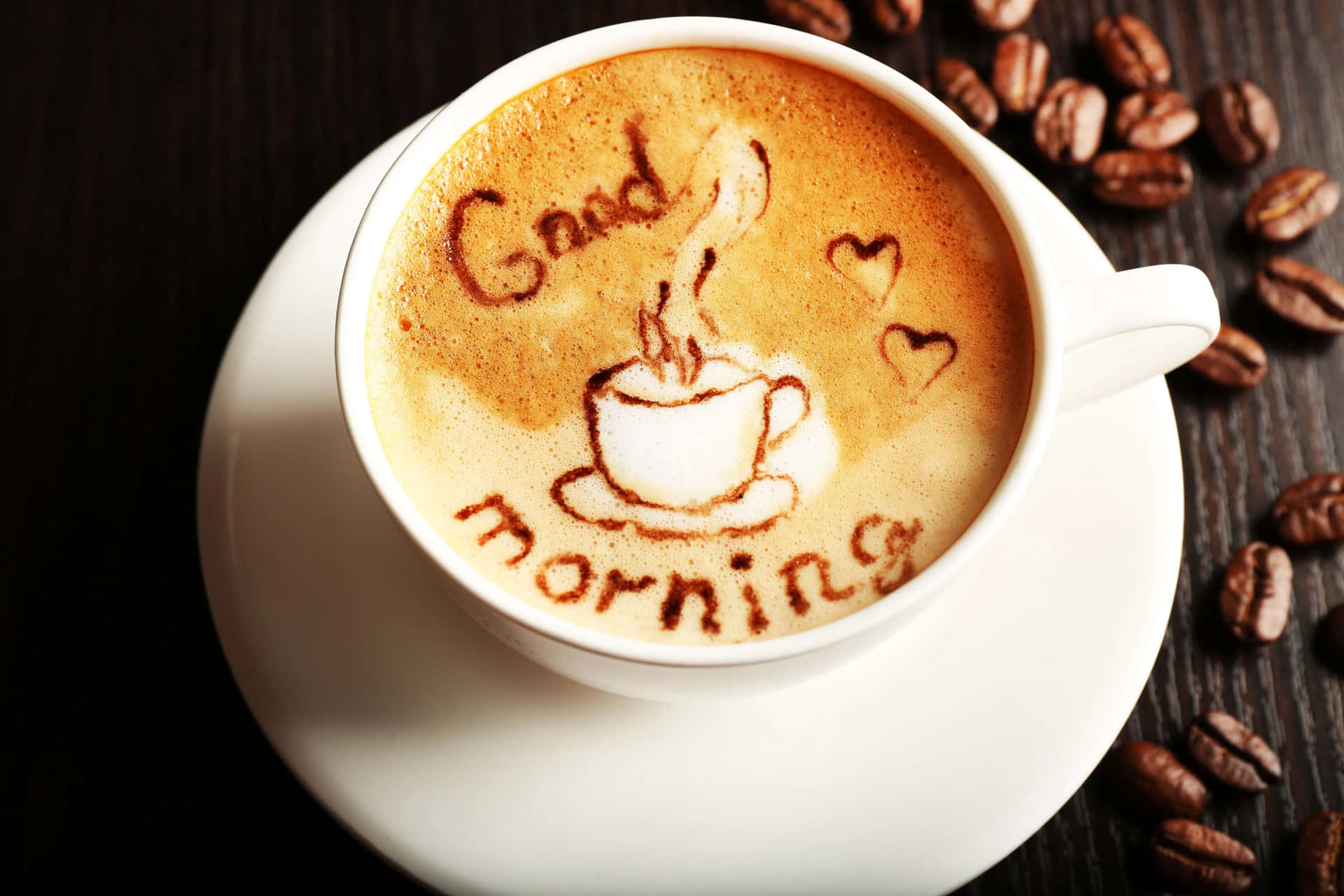Download Good Morning Coffee Mug | Wallpapers.com