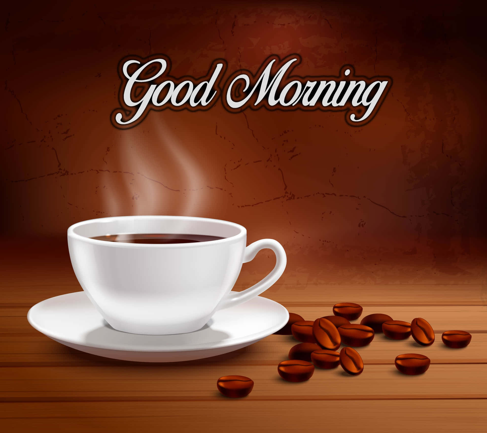 Enjoy a peaceful morning with a warm cup of coffee.