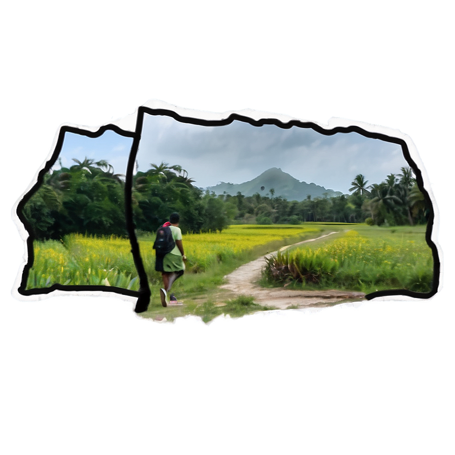 Morning Walk Scenery Png Rrl PNG