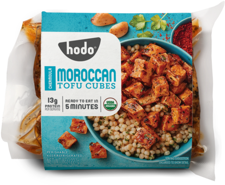 Moroccan Tofu Cubes Package PNG