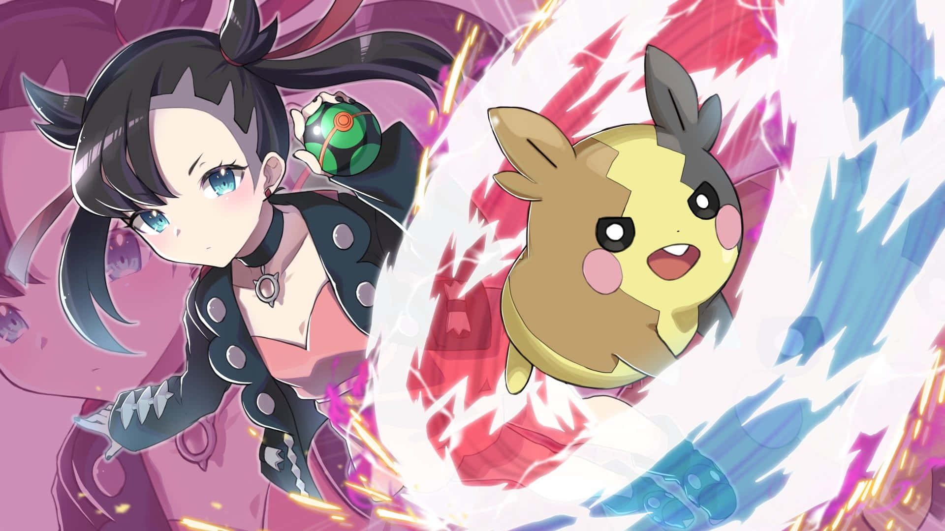 Morpeko Attack Wallpaper